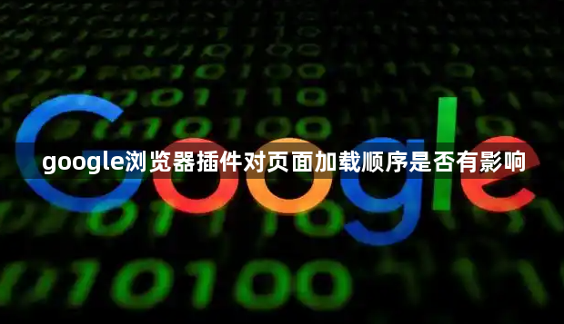 google浏览器插件对页面加载顺序是否有影响1