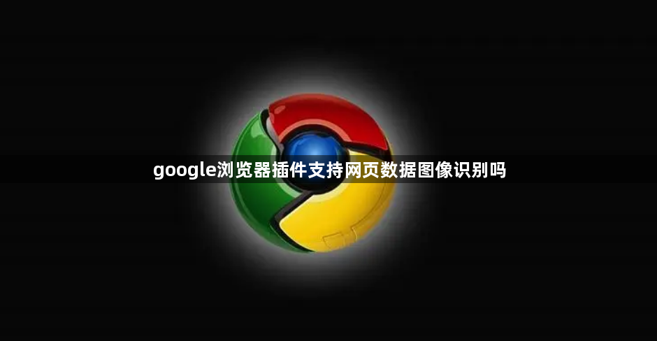 google浏览器插件支持网页数据图像识别吗1