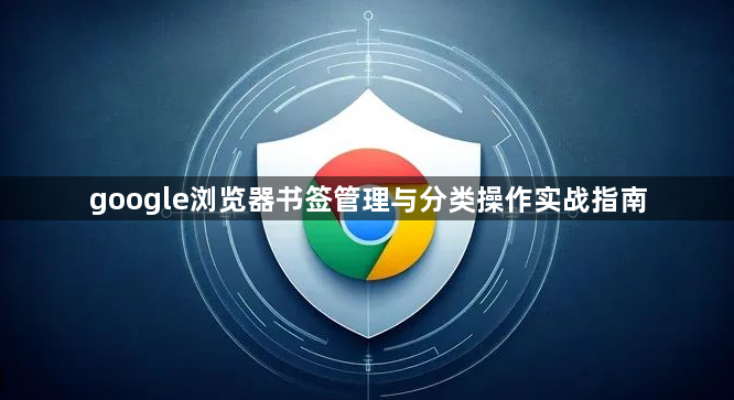 google浏览器书签管理与分类操作实战指南1