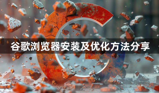 谷歌浏览器安装及优化方法分享1