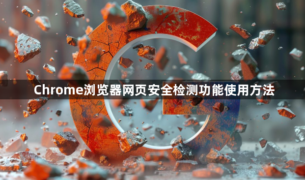 Chrome浏览器网页安全检测功能使用方法1