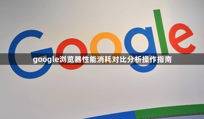 google浏览器性能消耗对比分析操作指南1