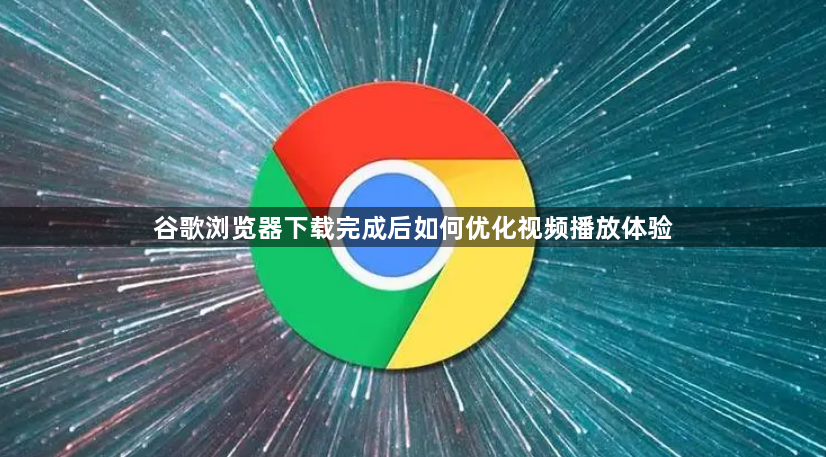 谷歌浏览器下载完成后如何优化视频播放体验1