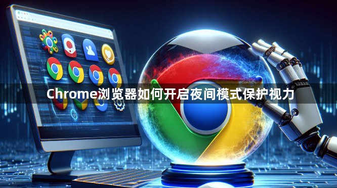 Chrome浏览器如何开启夜间模式保护视力1